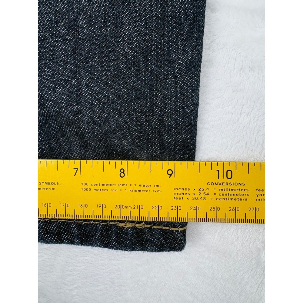 Levi's 559 Jeans Mens 36x34 Relaxed Straight Dark Wash Blue Denim AE141 - Picture 5 of 9